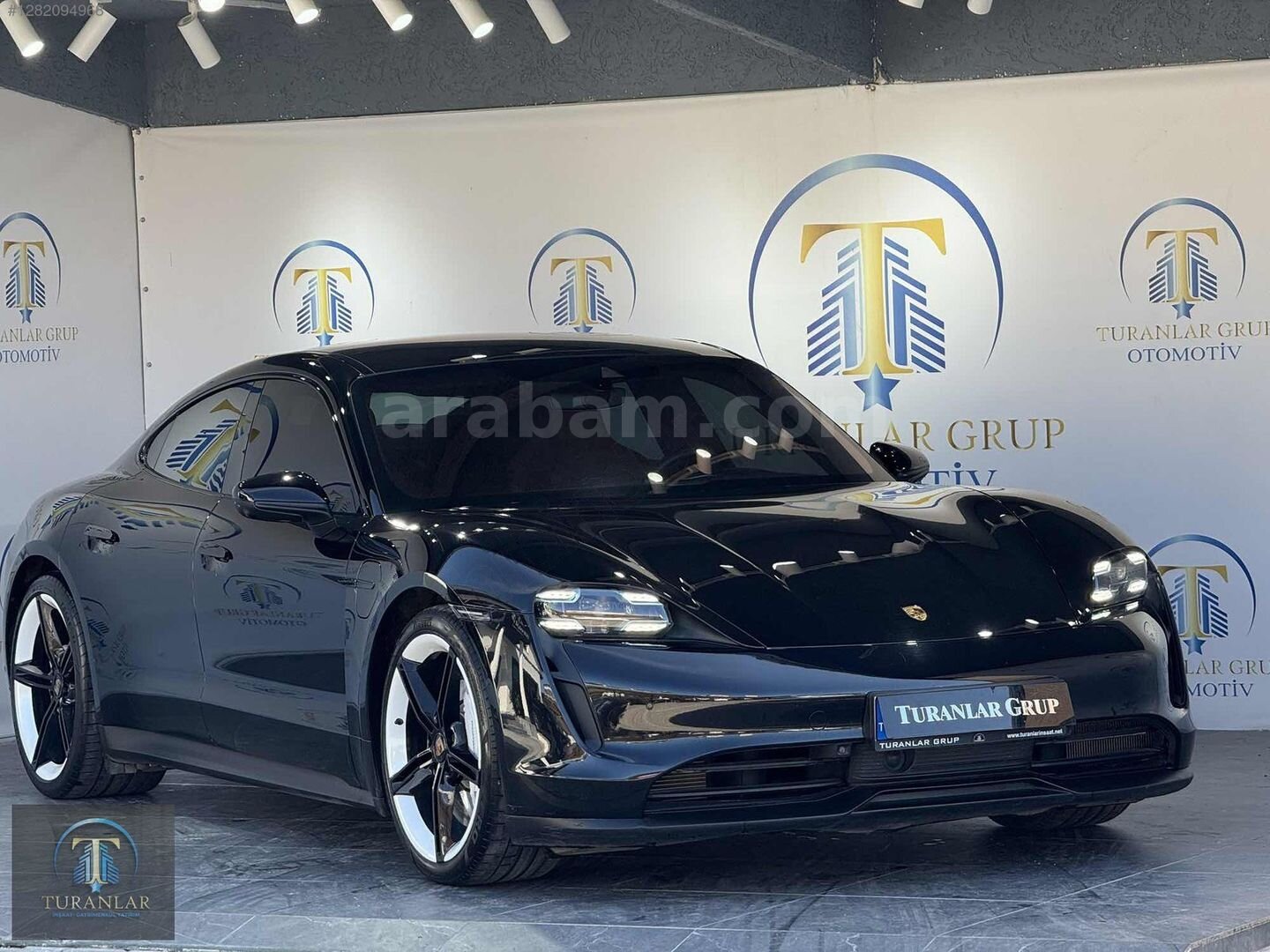 Galeriden Porsche Taycan Elektrik 4S Performance Plus 2020 Model Muğla 52.000 km Siyah 2