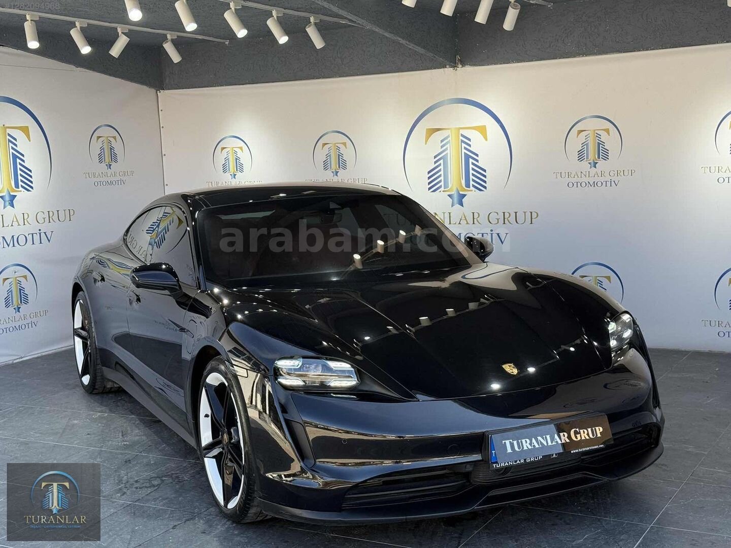 Galeriden Porsche Taycan Elektrik 4S Performance Plus 2020 Model Muğla 52.000 km Siyah 1