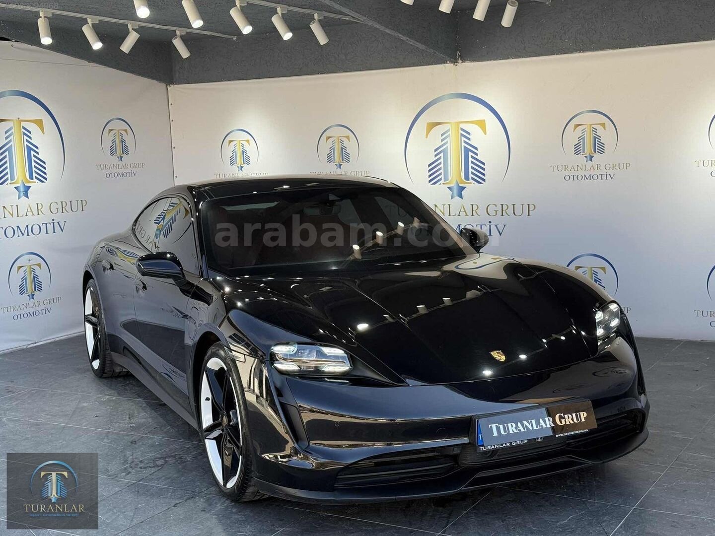 Galeriden Porsche Taycan Elektrik 4S Performance Plus 2020 Model Muğla 52.000 km Siyah 5