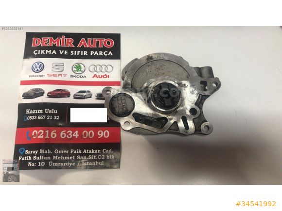 Vw Crafter Transporter 2.0 TDI Vakum Pompa 03L145100