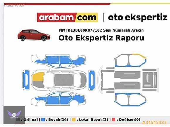 PARKGARAJDAN COROLLA KAZA DEĞİŞEN YOK