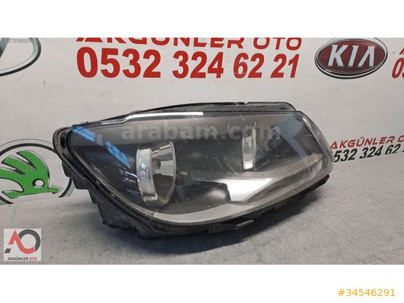 VOLKSWAGEN CADDY 2011-2015 SAĞ FAR ORJİNAL ÇIKMA