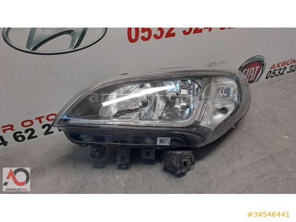FİAT DOBLO 4 SOL FAR ORJİNAL ÇIKMA