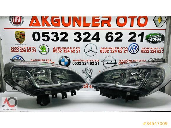 FİAT DOBLO SAĞ SOL FAR ORJİNAL ÇIKMA