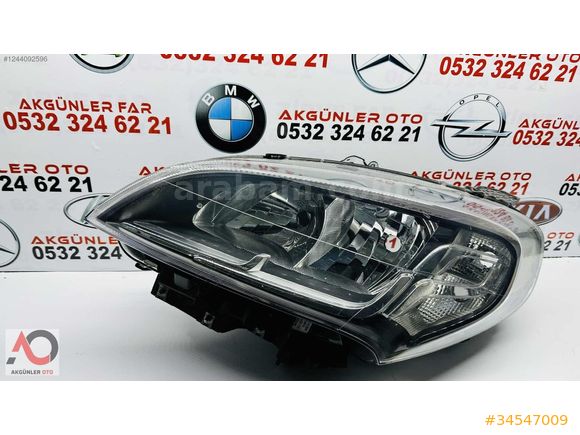FİAT DOBLO SAĞ SOL FAR ORJİNAL ÇIKMA