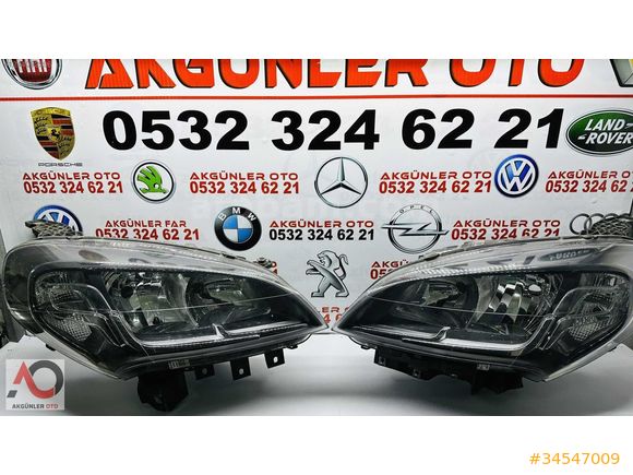 FİAT DOBLO SAĞ SOL FAR ORJİNAL ÇIKMA