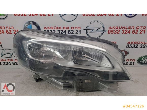 PEUGEOT EXPERT/JUMPY SAĞ FAR ORJİNAL ÇIKMA