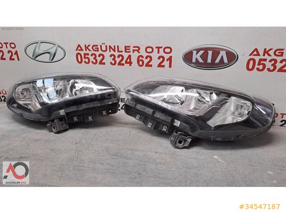 FİAT DOBLO 4 SAĞ&SOL FAR ORJİNAL ÇIKMA