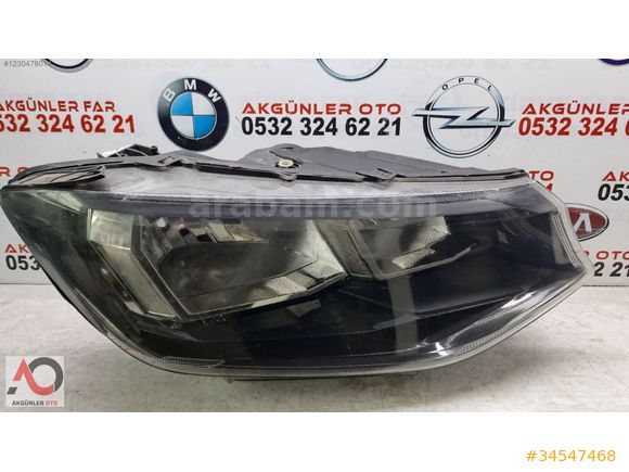 VOLKSWAGEN CADDY SAĞ FAR ORJİNAL ÇIKMA
