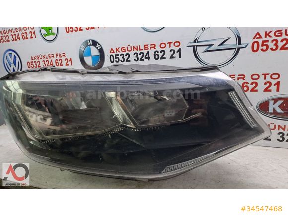 VOLKSWAGEN CADDY SAĞ FAR ORJİNAL ÇIKMA