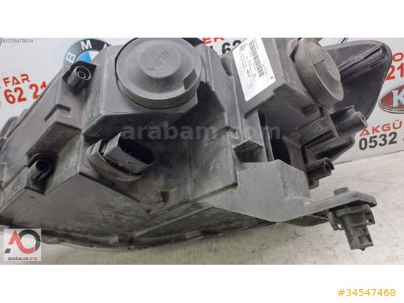 VOLKSWAGEN CADDY SAĞ FAR ORJİNAL ÇIKMA
