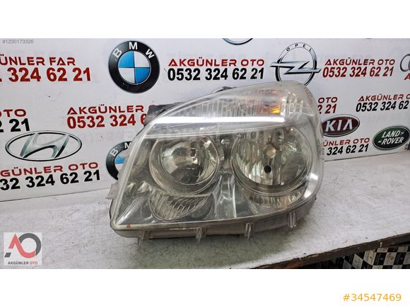 FİAT DOBLO 2 SAĞ&SOL FAR ORJİNAL ÇIKMA