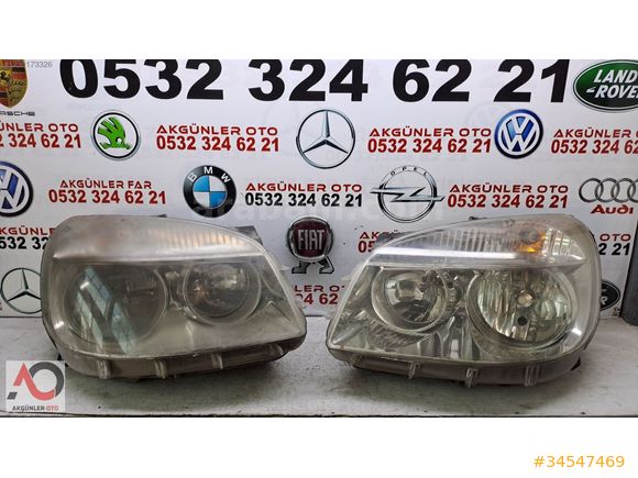 FİAT DOBLO 2 SAĞ&SOL FAR ORJİNAL ÇIKMA