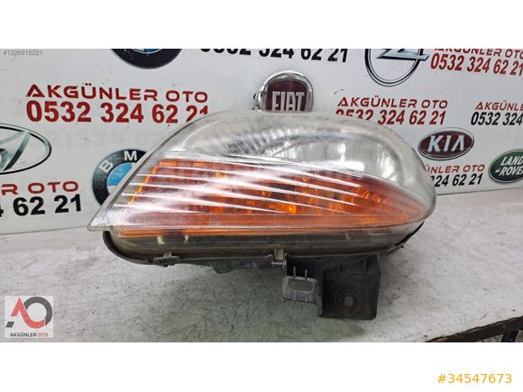 RENAULT KANGOO 2 SAĞ&SOL FAR ORJİNAL ÇIKMA
