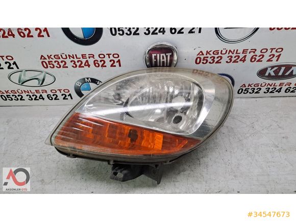 RENAULT KANGOO 2 SAĞ&SOL FAR ORJİNAL ÇIKMA