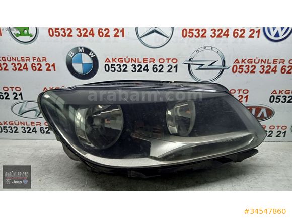 VOLKSWAGEN CADDY SAĞ FAR ORJİNAL ÇIKMA