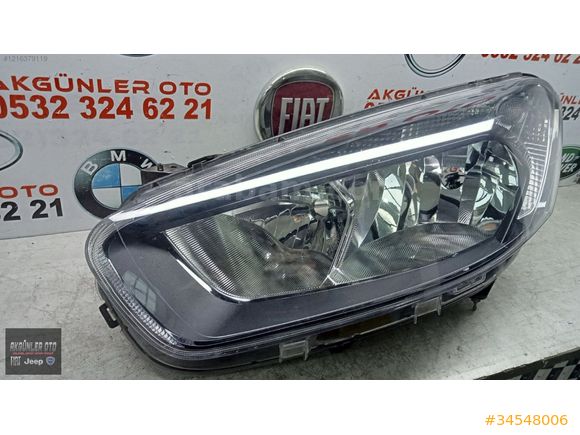 FORD TOURNEO COURİER SOL FAR ORJİNAL ÇIKMA