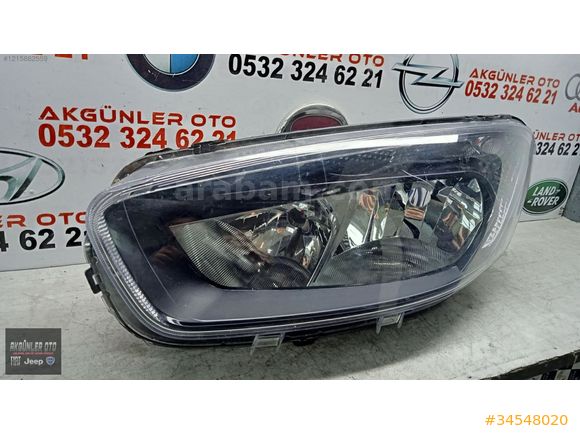 FORD TOURNEO COURİER SOL FAR ORJİNAL ÇIKMA