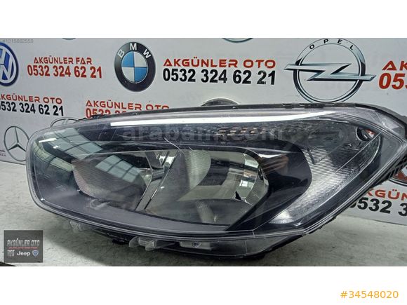 FORD TOURNEO COURİER SOL FAR ORJİNAL ÇIKMA