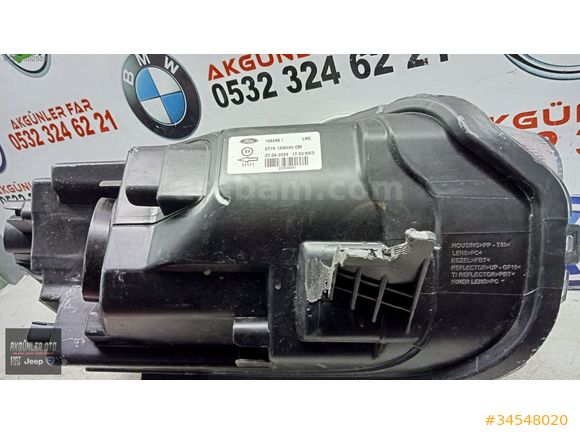 FORD TOURNEO COURİER SOL FAR ORJİNAL ÇIKMA