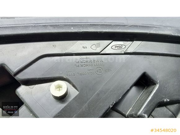 FORD TOURNEO COURİER SOL FAR ORJİNAL ÇIKMA