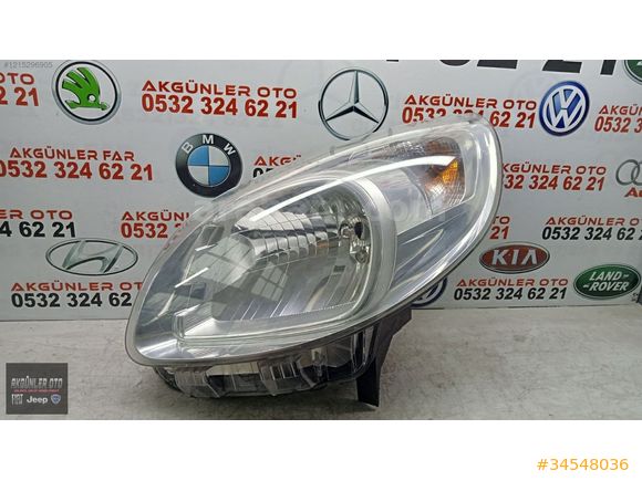 RENAULT KANGOO 3 SOL FAR ORJİNAL ÇIKMA