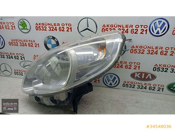 RENAULT KANGOO 3 SOL FAR ORJİNAL ÇIKMA