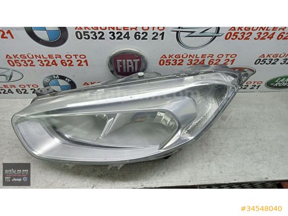 FORD TOURNEO COURİER SOL FAR ORJİNAL ÇIKMA