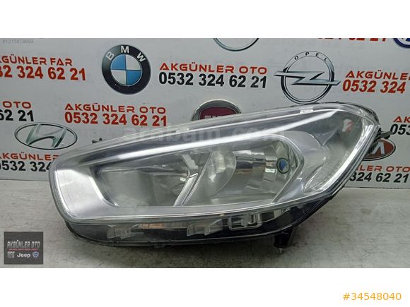 FORD TOURNEO COURİER SOL FAR ORJİNAL ÇIKMA
