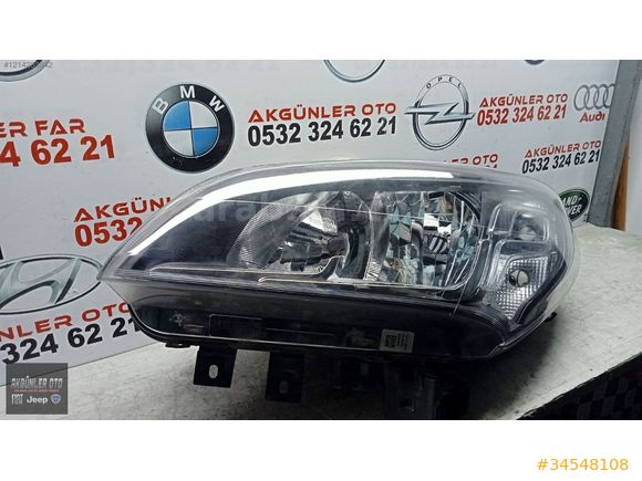 FİAT DOBLO 4 SOL FAR ORJİNAL ÇIKMA