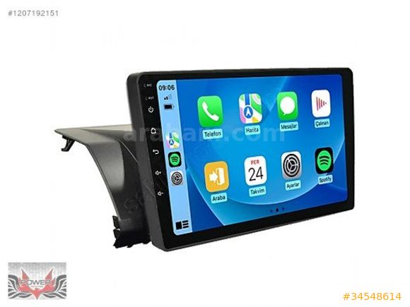 Renault Taliant 9 inç Carplay Androidauto Android Multimedya Sis