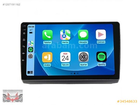 Renault Trafic 10.1 inç Carplay Androidauto Android Multimedya