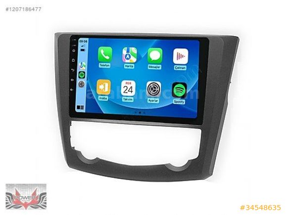 Renault Kadjar 9 inç Carplay Androidauto Android Multimedya Sist