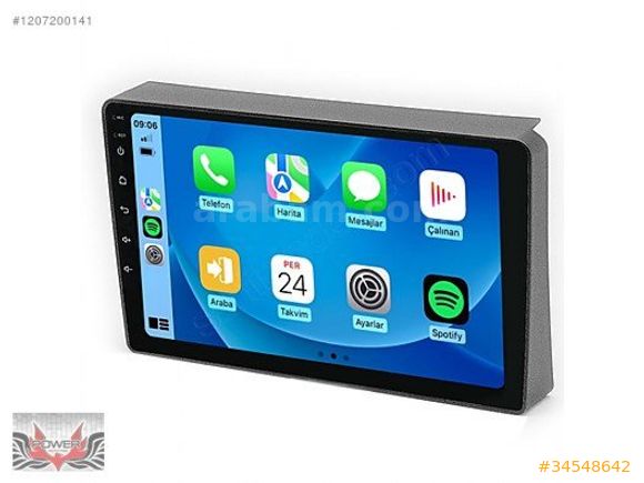 Renault Captur Dacia Duster 9 inç Carplay Androidauto Android