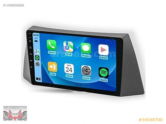 Chery Tiggo 9 inç Carplay Androidauto Android Multimedya Sistemi