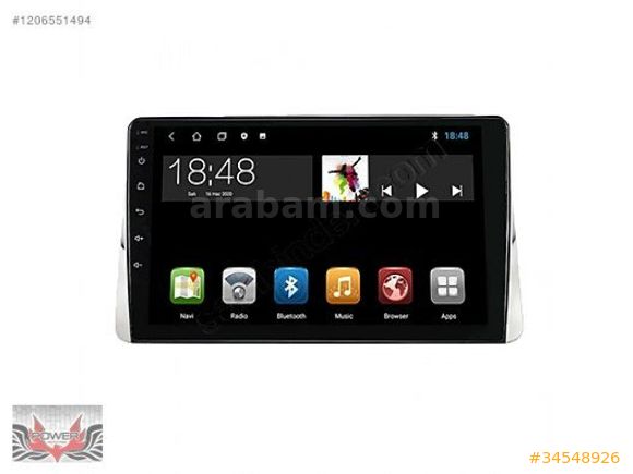 Mitsubishi Eclipse 10.1 İnç Android Navigasyon ve Multimedya