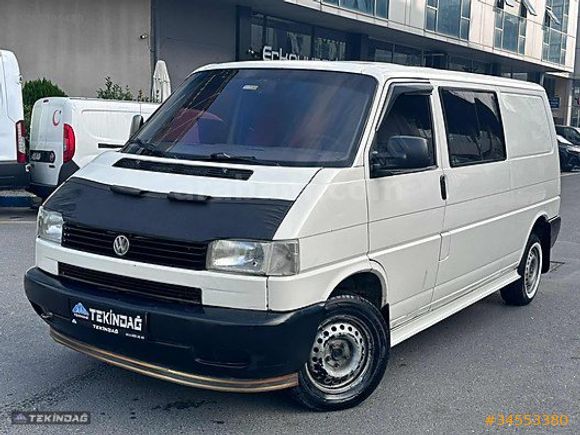 TEKİNDAĞ'dan 2000 VW TRANSPORTER CİTY VAN 5+1 KREDİ VE SENET