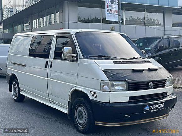 TEKİNDAĞ'dan 2000 VW TRANSPORTER CİTY VAN 5+1 KREDİ VE SENET