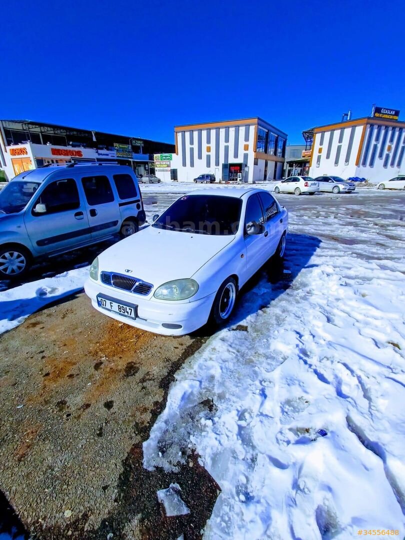 Sahibinden Daewoo Lanos 1.5 SE 1998 Model Gaziantep 228.000 km Beyaz 2