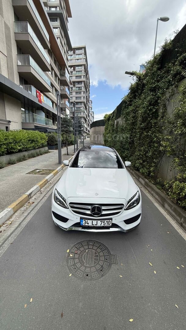 Sahibinden Mercedes - Benz C 200 d BlueTEC AMG 2015 Model İstanbul 156.000 km Beyaz 3