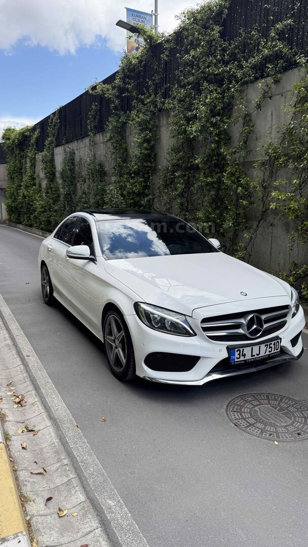 Sahibinden Mercedes - Benz C 200 d BlueTEC AMG 2015 Model İstanbul 156.000 km Beyaz 4