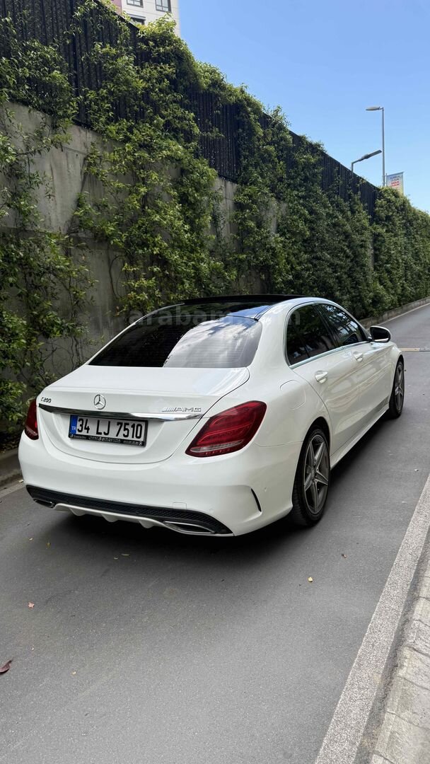 Sahibinden Mercedes - Benz C 200 d BlueTEC AMG 2015 Model İstanbul 156.000 km Beyaz 5