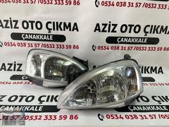 OPEL CORSA C SAĞ SOL TAKIM FAR ORJİNAL ÇIKMA