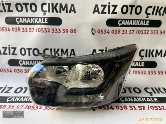 FORD TRANSİT SOL ÖN FAR ORJİNAL ÇIKMA