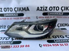VW TİGUAN LED SOL FAR ORJİNAL ÇIKMA