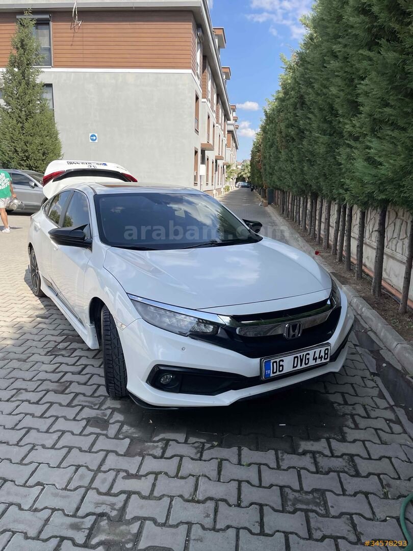 Sahibinden Honda Civic 1.6i VTEC Eco Elegance 2020 Model Manisa 115.000 km Beyaz 2