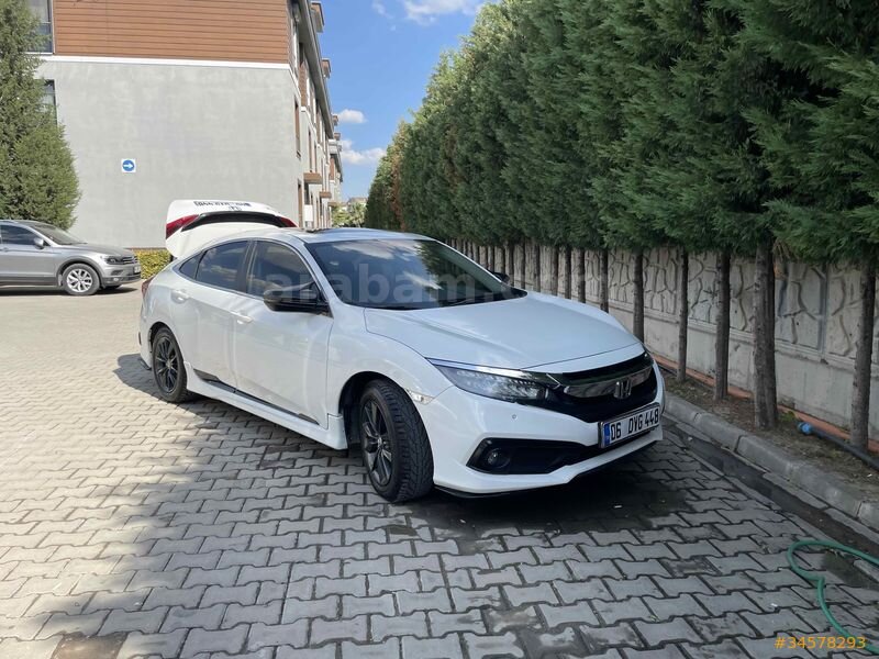 Sahibinden Honda Civic 1.6i VTEC Eco Elegance 2020 Model Manisa 115.000 km Beyaz