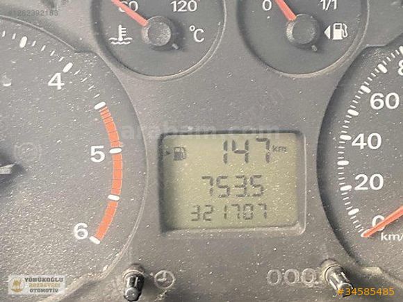 2011 Model 140 Lık 6 Vites Orijinal Transit