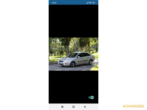 Sahibinden Ford Focus 1.6 Ambiente 2000 Model Kayseri