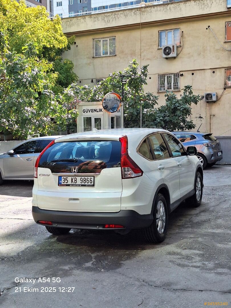Sahibinden Honda CR-V 1.6 i-DTEC Premium 2013 Model Gaziantep 160.000 km Beyaz 5
